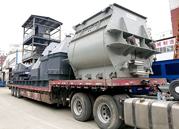 干混砂漿生產線設備運輸